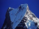 106 Machupuchare Close Up From Modi Khola Valley